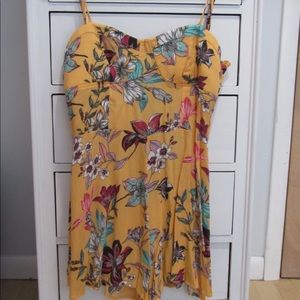 Floral Corset ROMPER